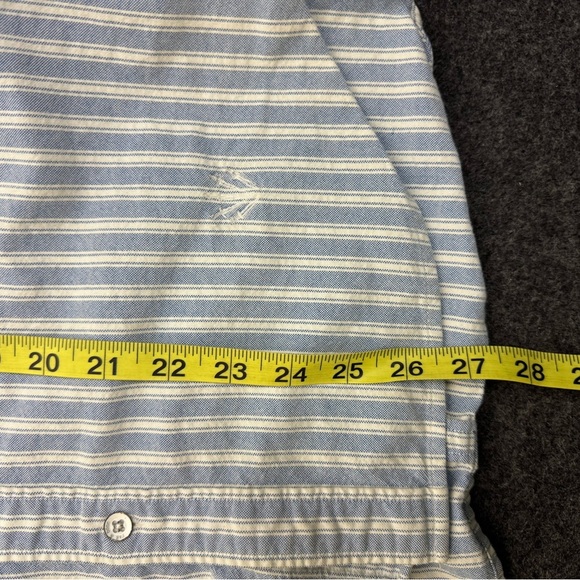 Rag & Bone Fit 2 Button down Shirt blue white Large - Picture 6 of 7
